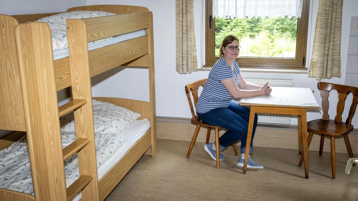 Mehrbettzimmer im Naturfreundehaus Tönisheide