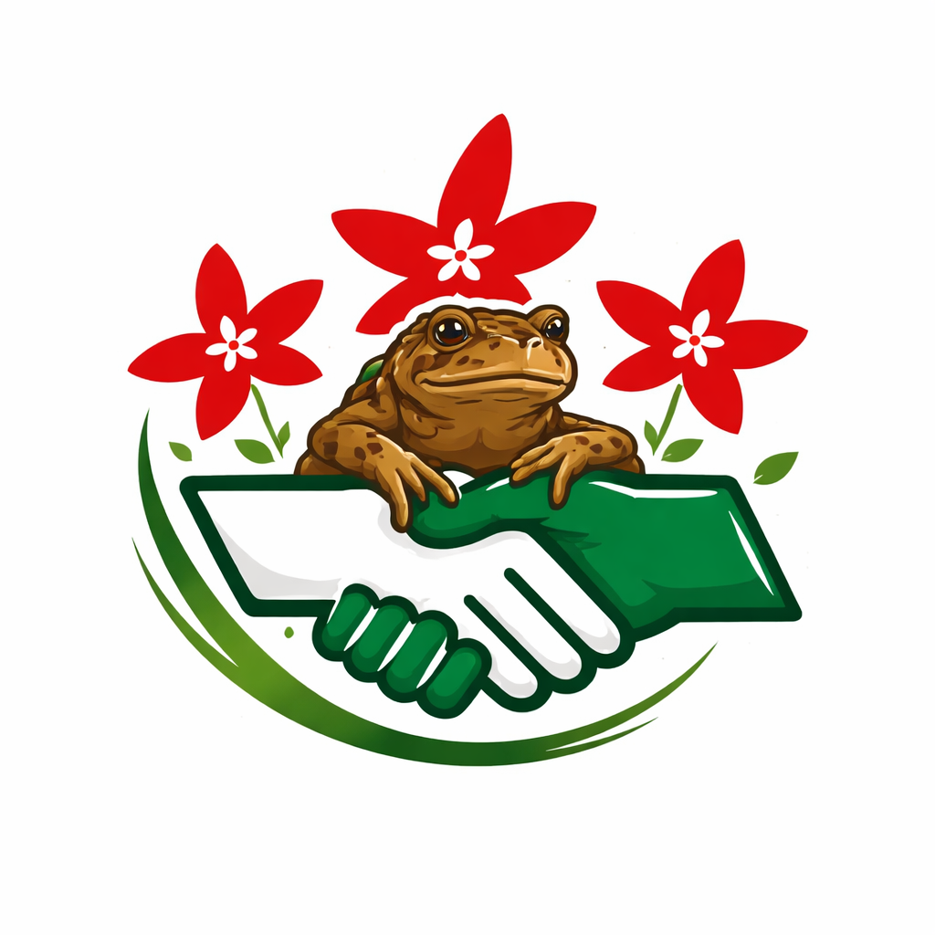 Krötenrettung – Aktionslogo