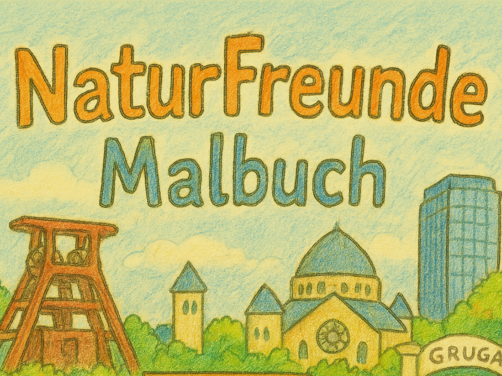Das NaturFreunde-Malbuch