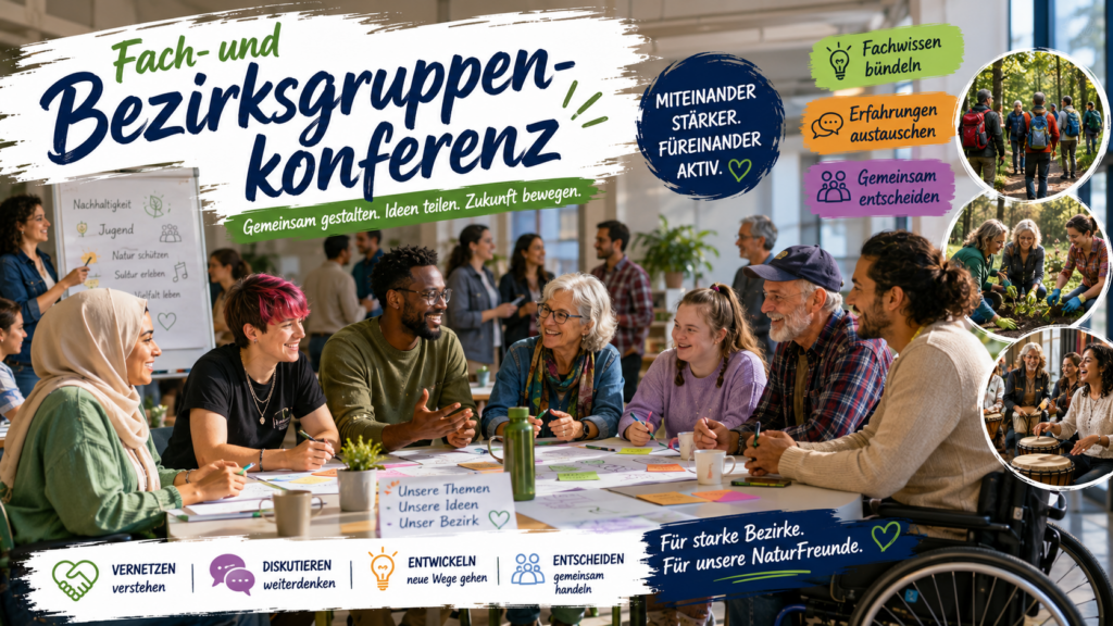 1. Fach- und Bezirksgruppenkonferenz